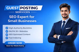 do guest posting services, small business SEO expert