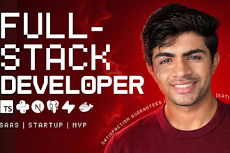 build full stack web app of agency grade but at low cost