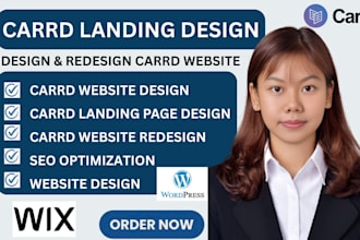 design carrd website redesign carrd website, carrd landing page design carrd co