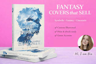 design a bestselling fantasy book cover