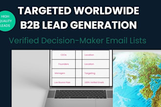 do targeted b2b lead generation and email list building