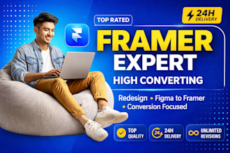 fix framer edit framer template design framer landing page framer bug fix