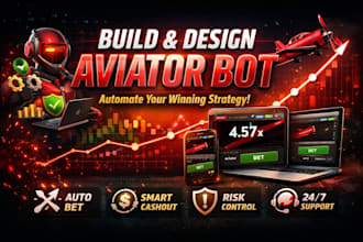 build and design aviator bot