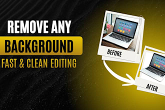 professionally remove background from image or photo