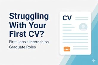 write your first CV for UK students and graduates