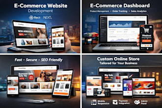 build a modern ecommerce website using react and nextjs