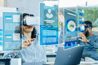 develop ai powered ar VR mobile application for your business idea, hmd VR app
