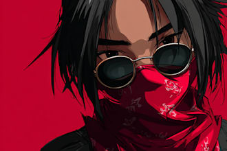 drawing anime artwork illustration with high quality