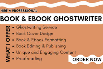 write your ebook as a professional amazon KDP ghostwriter