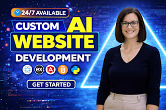 develop ai website,ai chatbot,ai web application,ai software developer