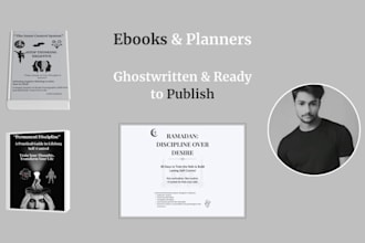 be your  ghostwriter for self improvement and productivity