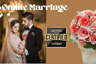 be your imam for nikah with arabic islamic nikah
