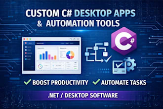 build custom csharp desktop applications or automation tools