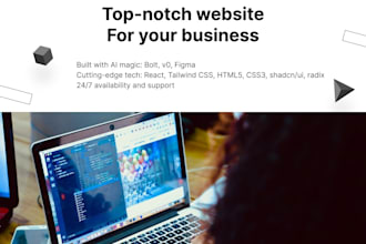 develop a responsive crossbrowser and userfriendly ai powered websites
