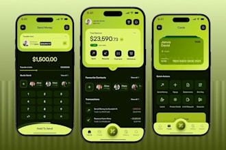 design a fintech app UI with an admin panel and a dashboard