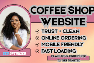 coffee website, coffee shop website, cafe website design, coffee ecommerce