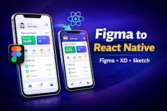 convert figma design into react native app