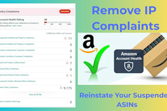 remove intellectual property violations, reinstate all listings amazon