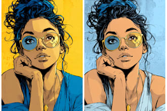 draw comic book in any style