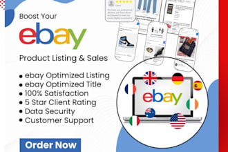 create SEO optimized ebay product listings