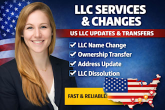 do llc name change, llc ownership transfer, llc address change, llc dissolution
