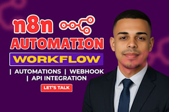 build n8n ai agent and automation workflows to save your business time and money