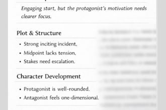 give detailed critique on your manuscript