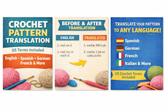 translate your amigurumi pattern