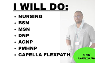 tutor nursing,  dnp, msn, bsn, pmhnp and capella flexpath