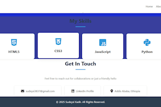 convert your design to a responsive HTML CSS and javascript website