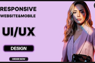design professional mobile app and website UI UX