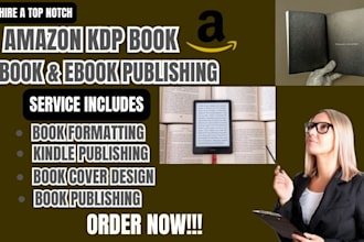 professionally publish, format, and optimize your book for KDP
