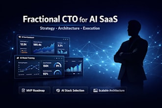 be your fractional cto for ai saas strategy and execution