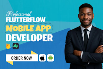 build flutterflow app, flutter flow and be flutterflow mobile app developer
