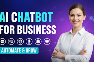create custom ai chatbots for businesses customer support