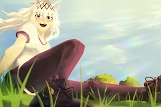 draw digital art, ranging from sketches to full illustrations