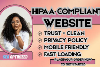 hipaa compliant website, healthcare website design, medical website design