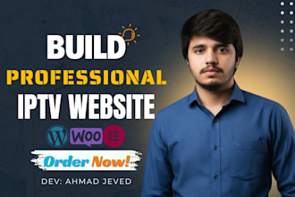 build iptv website with subscription, trial, and payment integration