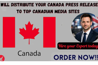 distribute your canada press release to top canadian media sites