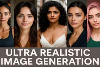 create a realistic ai model for ofm and adult brands