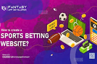 develop fantasy football spot website fantasy sport app and sportsbet app