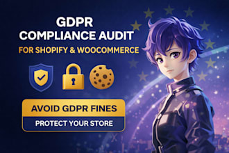 perform gdpr compliance audit for your shopify and woocommerce store