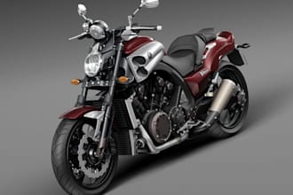 do 3d generic lower rider motorcycle,classic bike,automotive,scooter bike,vmax