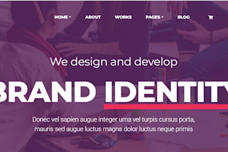 design responsive landing page in wordpress, elementor pro, divi landing page