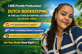 provide professional dutch bookkeeping in yuki and other accounting software