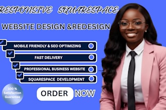 build squarespace website, squarespace design, website development squarespace