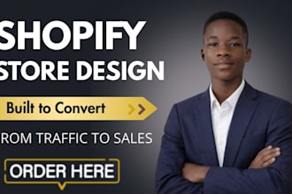 create a shopify store design for dropshipping and niche brands