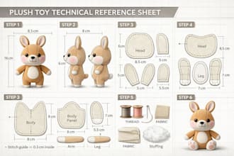 do custom plush, toy design, stuffed animal plushie, babubu for you