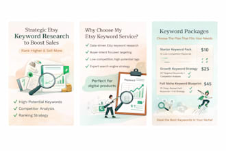 find low competition etsy keywords for printables and planners