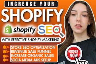 boost your shopify store sales with shopify sales funnel marketing, shopify SEO